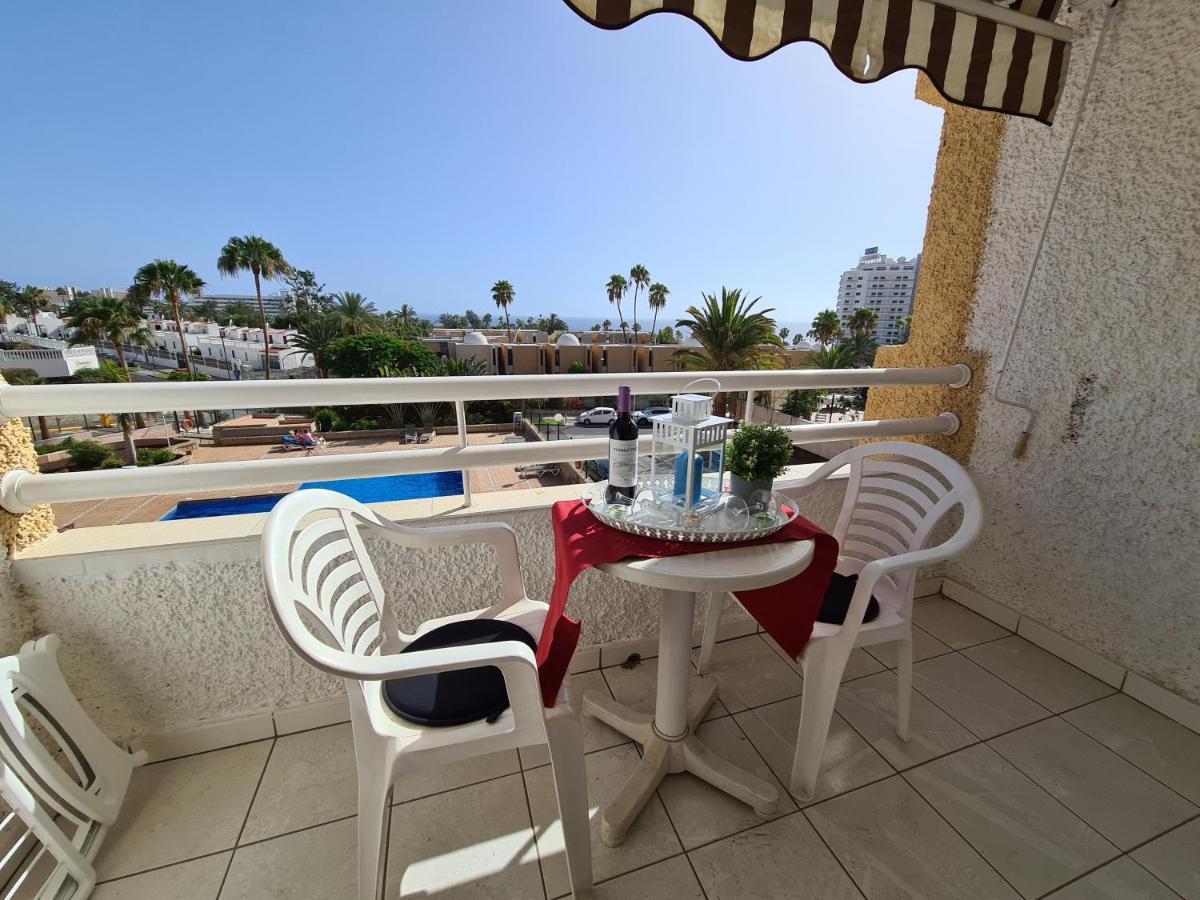 Borinquen Only 280 Meters To The Beach, Balcony With Sea View, Heated Pool, Wifi Playa de las Americas  Exterior photo
