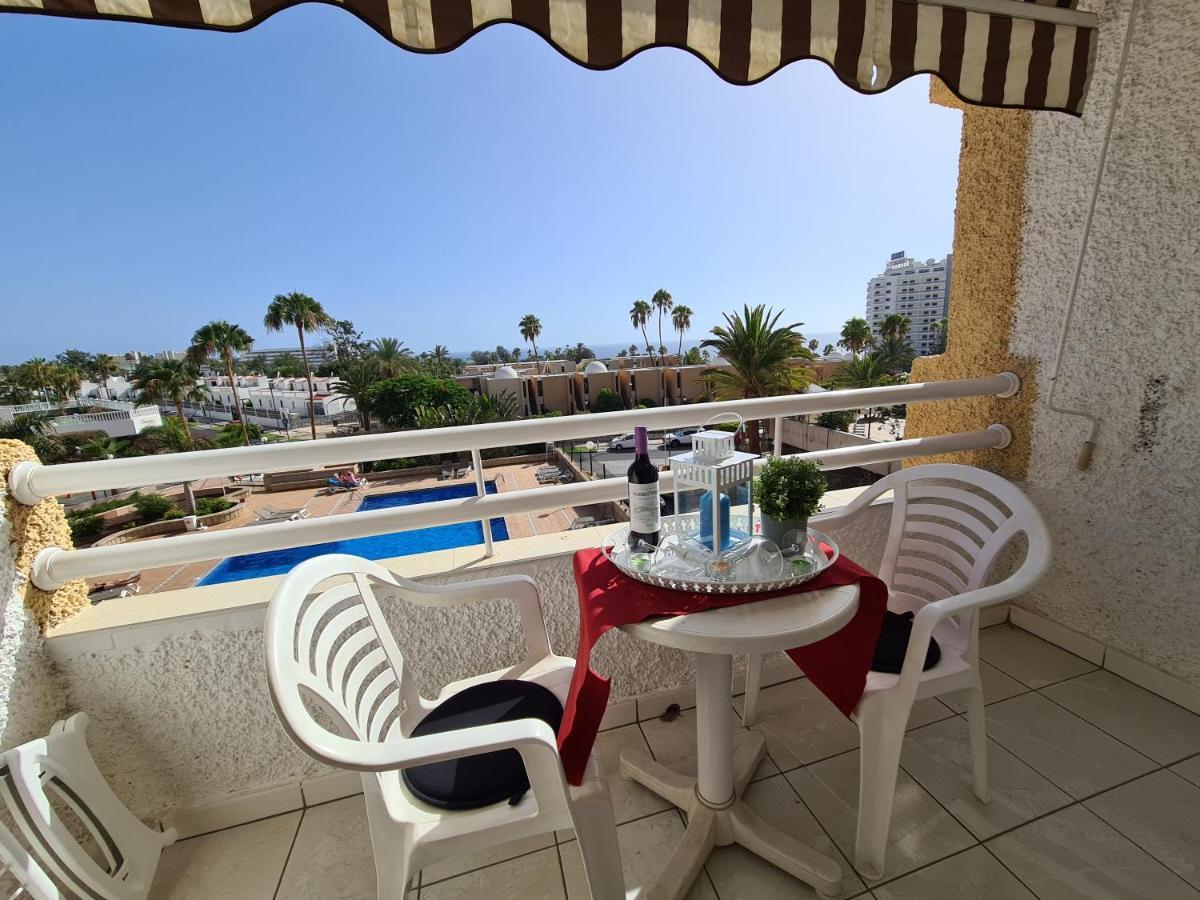 Borinquen Only 280 Meters To The Beach, Balcony With Sea View, Heated Pool, Wifi Playa de las Americas  Exterior photo